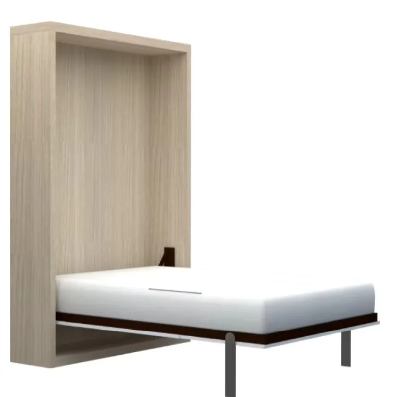 

Household Furniture Single Double King Bed Rollaway Bed Spring Mechanism Murphy Bed Steel Frame Small Apartment Office School