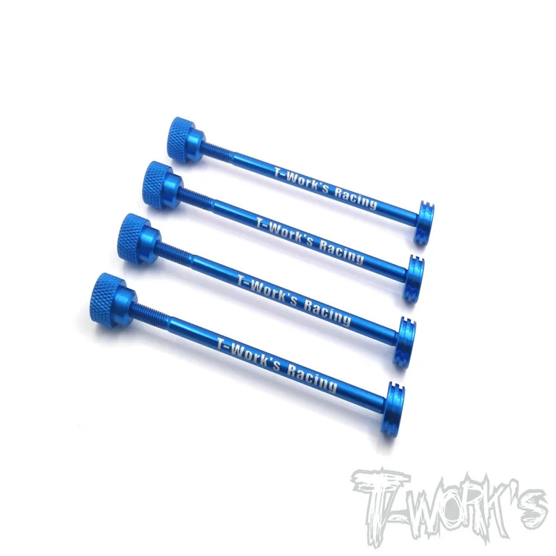 Original T works TE-107 1/10 Touring Car and 2WD Buggy Tire Holder 100mm 4pcs. professional Rc part