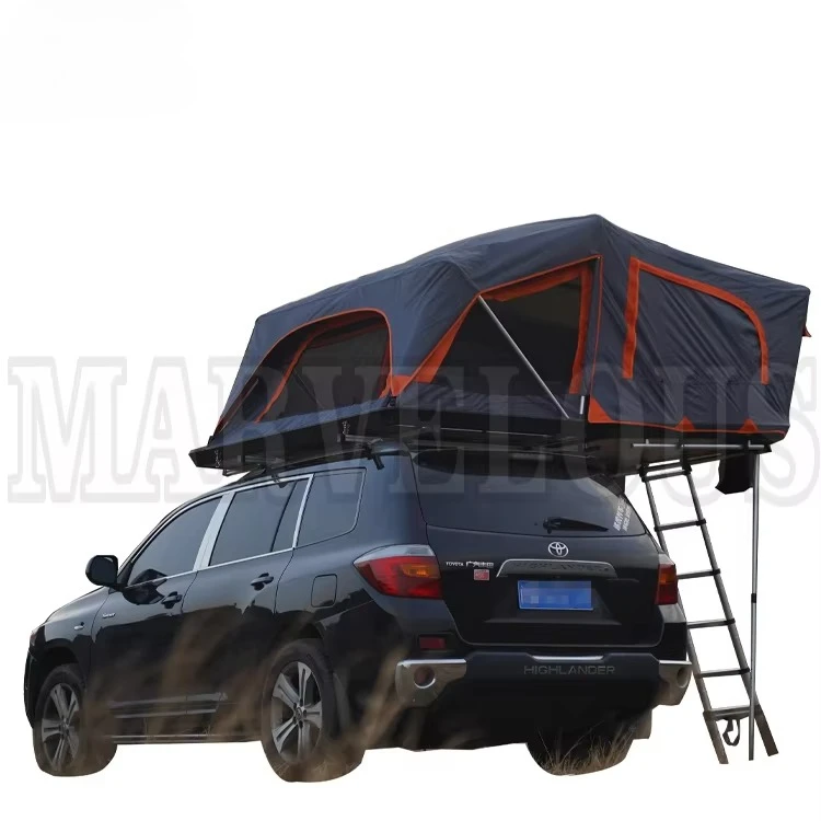 

Marvelous Travelling Folding Tente De Toit Roof Top Tent Hard Shell Aluminum 4 People Roof Tent
