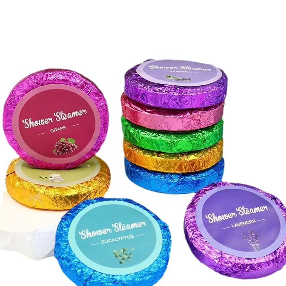 Aromatherapy SPA Swear Shower Steamers Stress Relief Self Care Relaxation Shower Bombs Improve Circulation Moisturizing