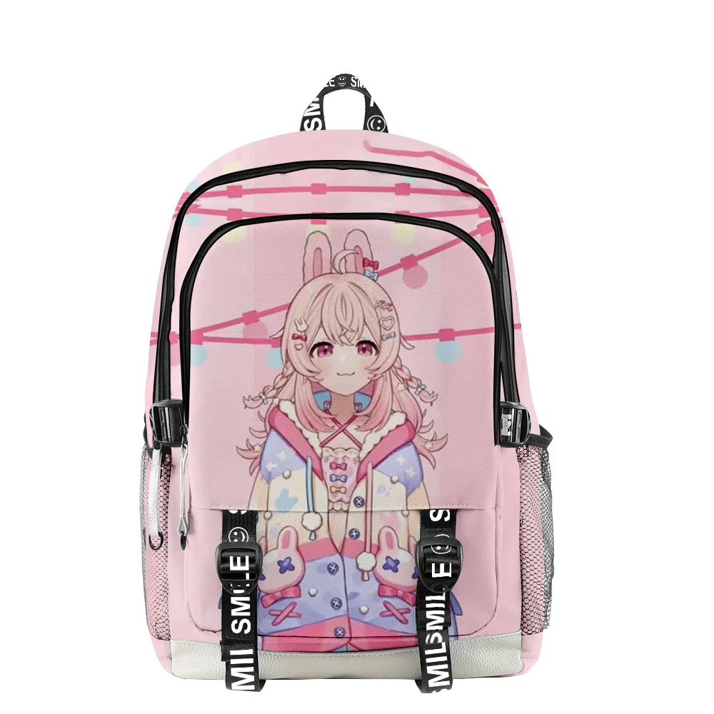 VTuber Pipkin Pippa Anime Zipper Backpack School Bag Unique Daypack Traval Boys and girls Bag Oxford Cloth