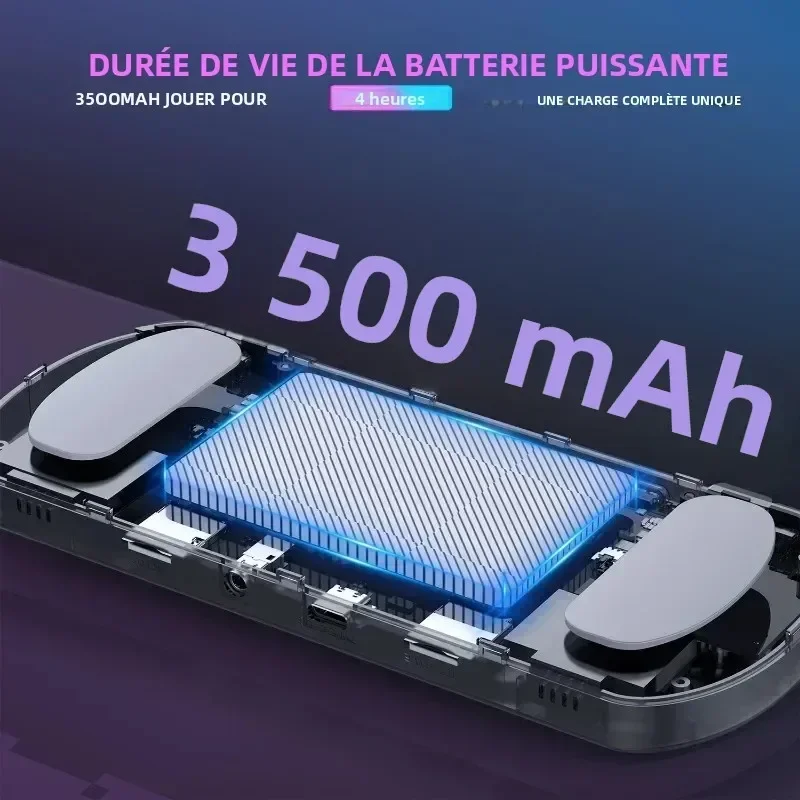 وحدة تحكم ألعاب فيديو محمولة باليد 128G U8 ريترو نظام لينكس 4.0 بوصة IPS شاشة R35s Pro مشغل فيديو جيب محمول وألعاب 64 جيجابايت #3