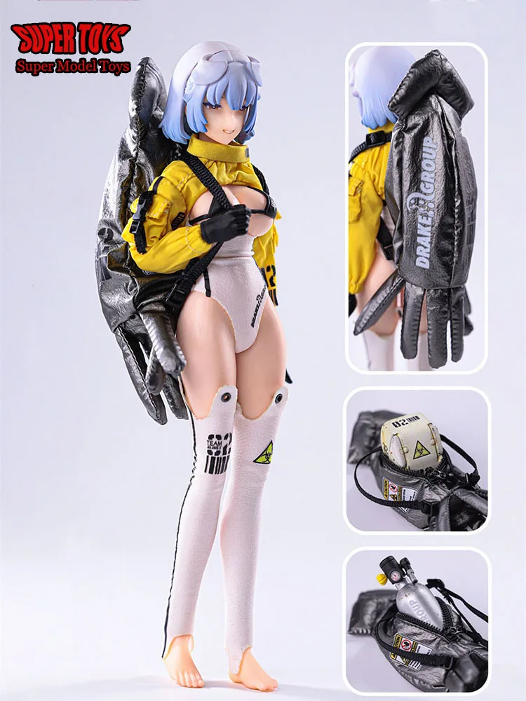 HASUKI SE002 1/12 Scale Full Set Collectible Toys Seance Era NO.2 Craken Deep Sea Diving Girl Model 6