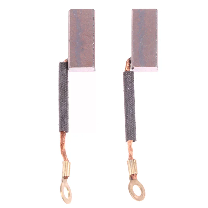 [MA]2pcs DC 12V24V36V48V60V Electromobile Sump Pump Motor Copper Carbon Brush 6*8*17mm Cycling Accessories[MA]