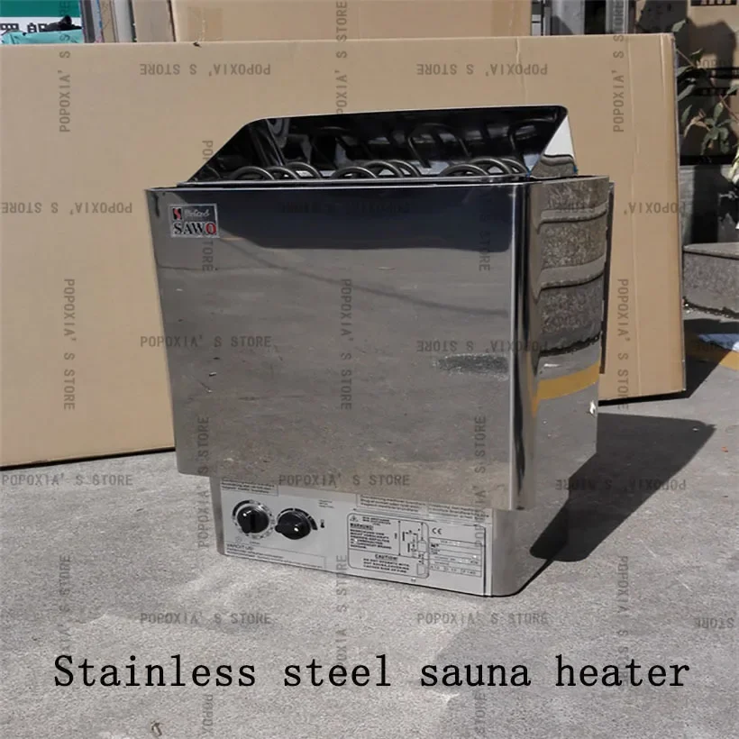 9KW Sauna Stove Steam Generator for Shower Stainless Steel  Heater Dry  Oven Household Heating furnace CE certificated