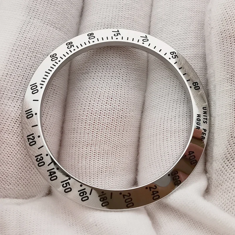 Bisel de reloj de acero inoxidable para Daytona 116520 , Piezas de reloj, reemplazo de accesorios de reloj