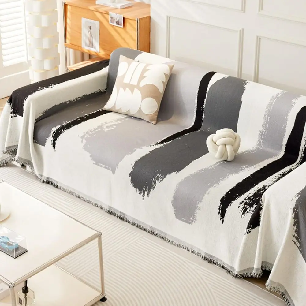 

Large Throws Blankets for Sofas 1 2 3 4 Seater Chenille Sofa Slipcover All-Inclusive L/U Shaped Couch Protective Covers Multipur