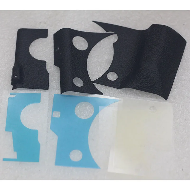 

Набор из 3 шт., новая оригинальная резина корпуса с клеем (ручка + большой палец + передняя часть), запасные части для камеры Fujifilm X-T4 XT4