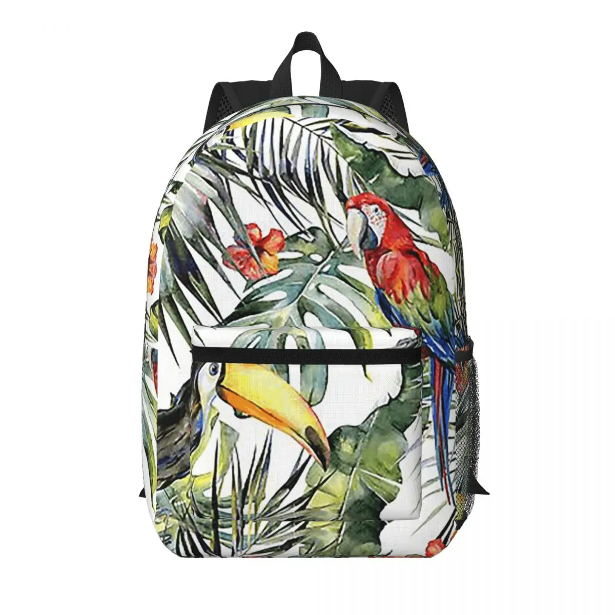 Tropical Jungle Student Backpack School Bag Hiking Travel Daypack for Men Women Bookbag Shoulder Bags