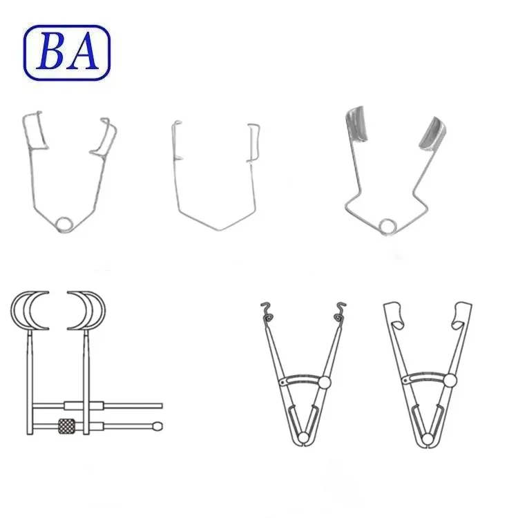 Instrumentos cirúrgicos oculares médicos profissionais