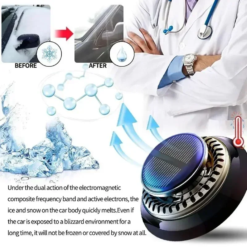 electromagnetic molecular interference antifreeze snow remover brush essential oil car diffuser for car and home office