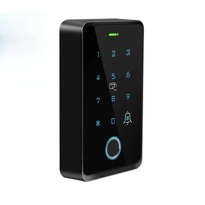 Waterproof Wifi Fingerprint Access Control Reader Dual Frequency 125KHz 13.56MHz RFID Card Smart Gate Door Lock Controller