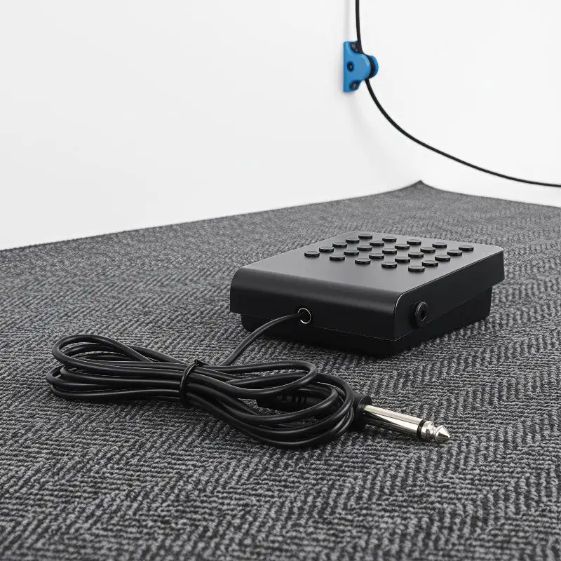 1 Stück Universal-Sustain-Pedal, verchromtes Pedal, rutschfeste Basis, Musik-Fußpedal für digitale Klaviere, elektronische Keyboards, Übung zu Hause