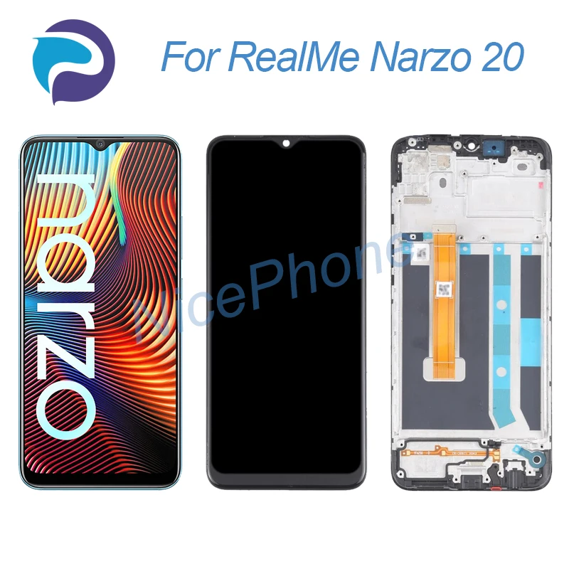 

ЖК-экран для RealMe Narzo 20 + сенсорный дигитайзер дисплей 1600*720 RMX2193 Narzo 20 ЖК-экран дисплей