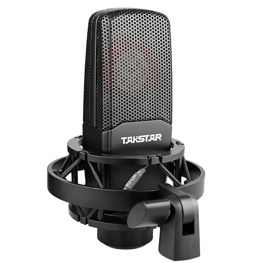 TAKSTAR TAK45 Professional Large Diaphragm Recording Microphone Vocal/Instrument/Studio Recording, Live Broadcast