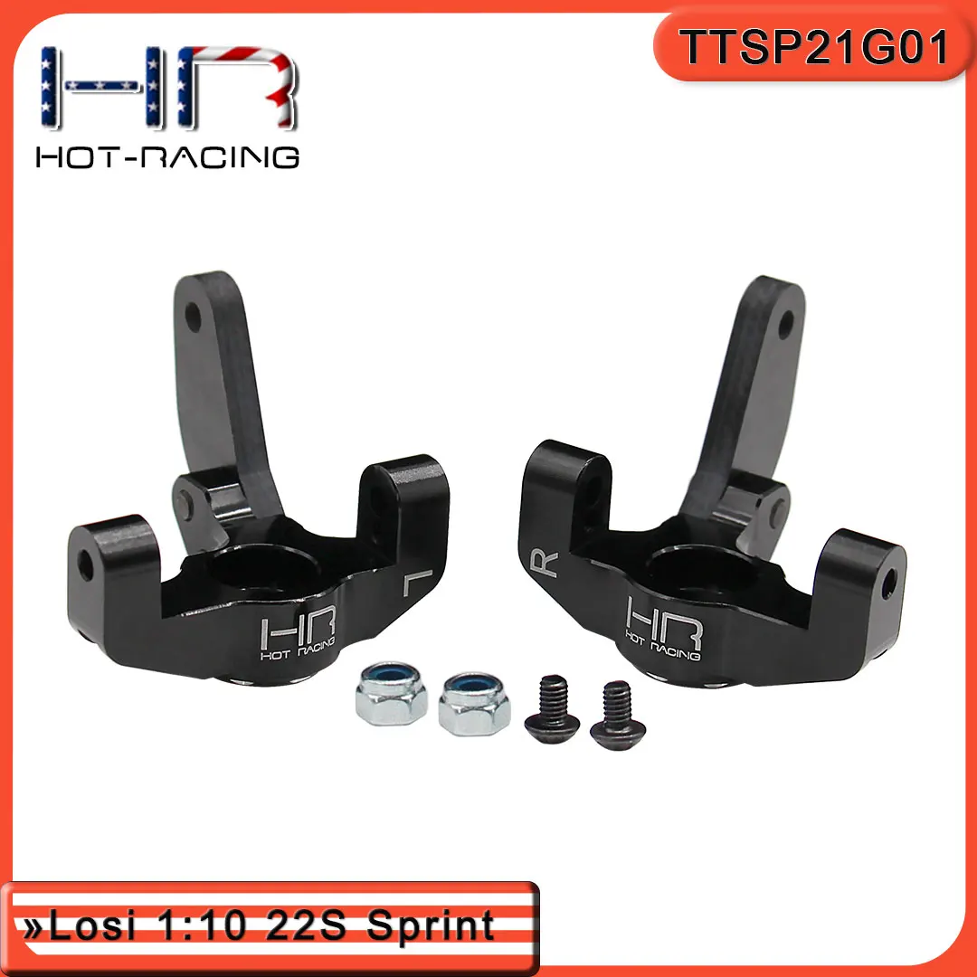 

HR Losi 1:1022S Sprint Aluminum alloy Front Steering Cup Kit (Carbon fiber steering Arm)