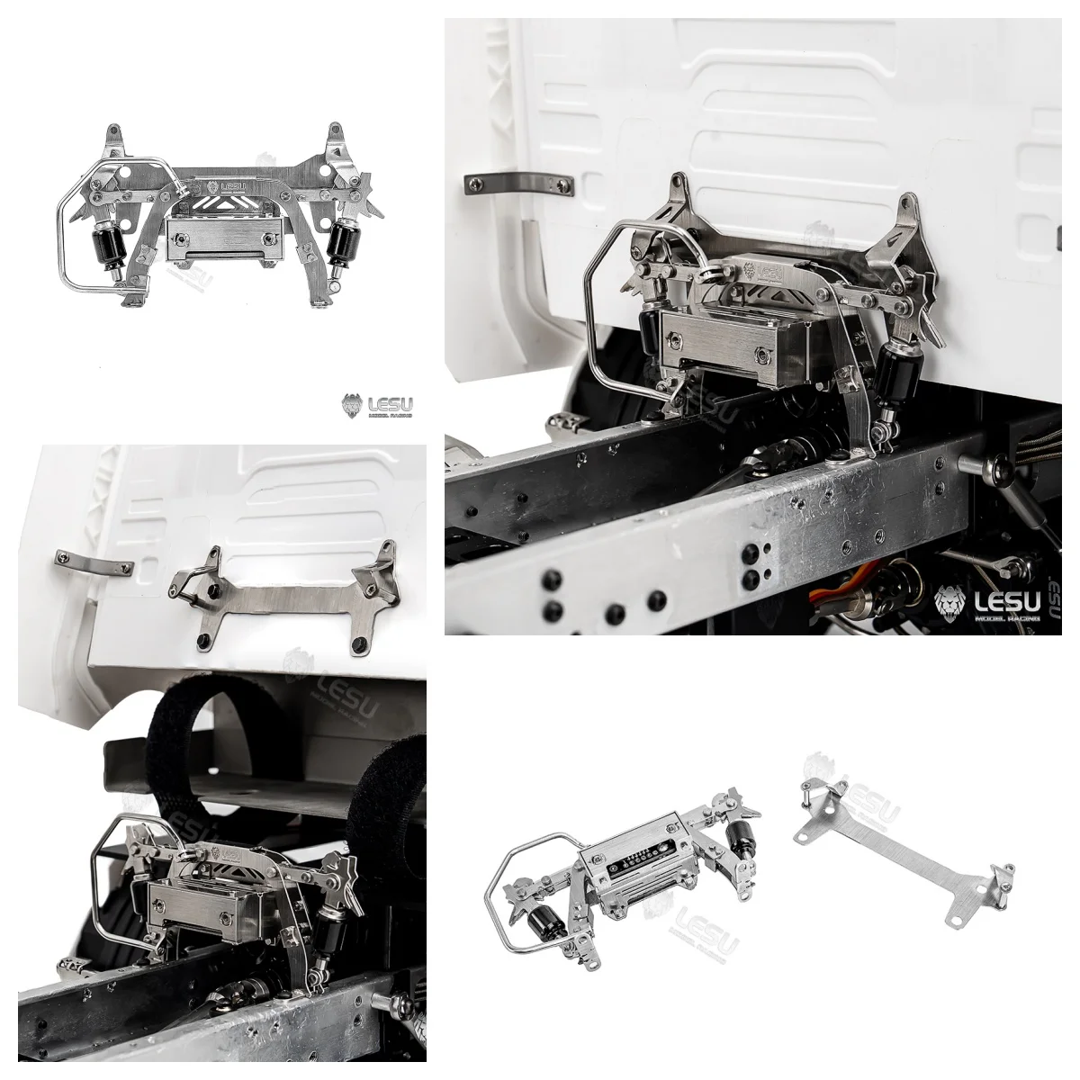 

Metal Cabin Buckle for 1/14 Scale Tamiya 770S RC Tractor Truck Remote Control Lorry Car Model 56373 56368 56371 DIY Part