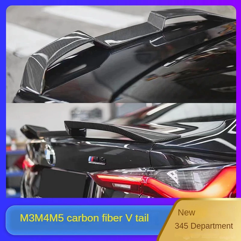 Suitable for BMW G80 G82 G20 G22 3 Series 4 Series M3M4 V model without punching tail spoiler  trunk spoiler 19-24