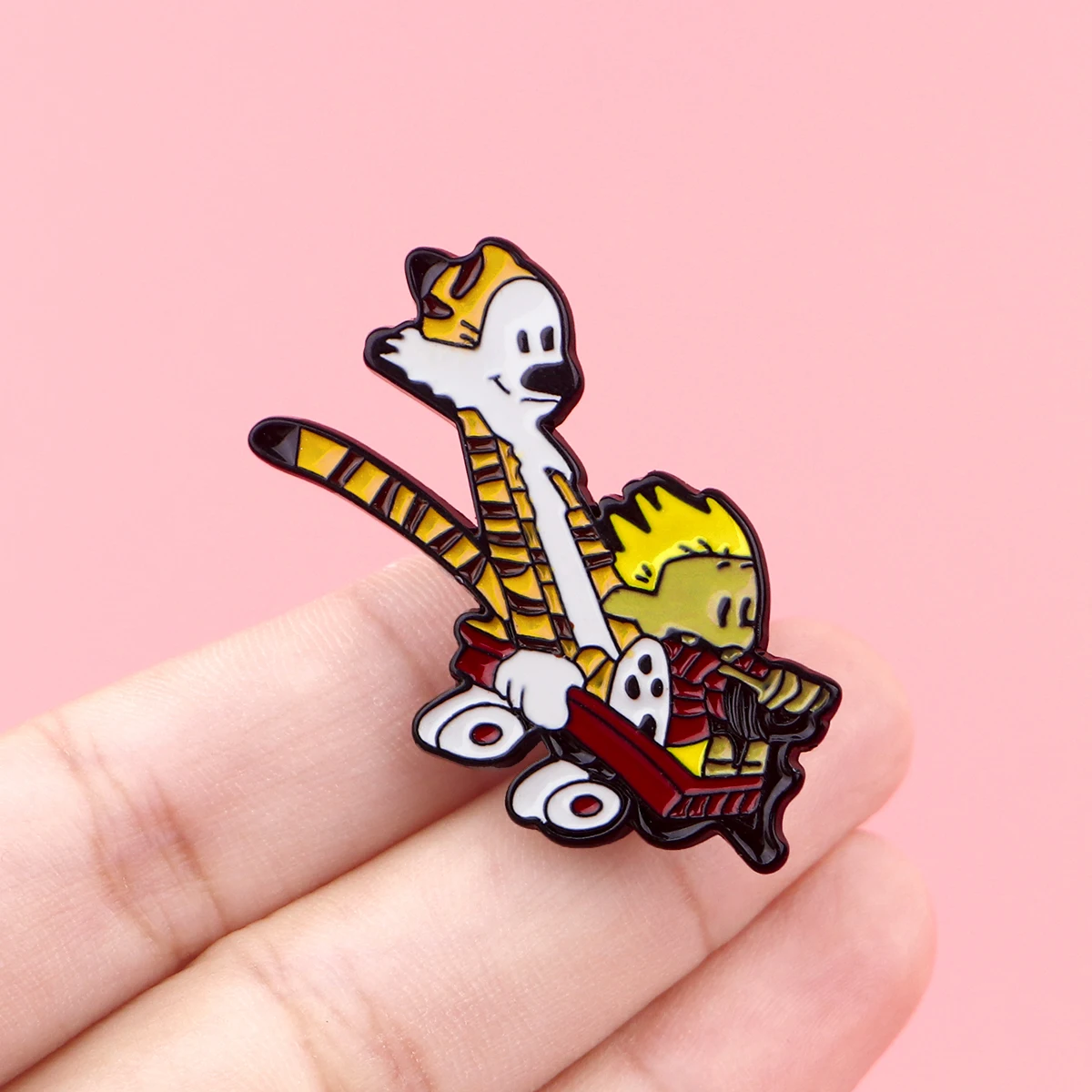 Cute Tiger Brooches for Women Enamel Pins Badges Lapel Pins for Backpack Animal Jewelry Clothing Accessories Friends Gift