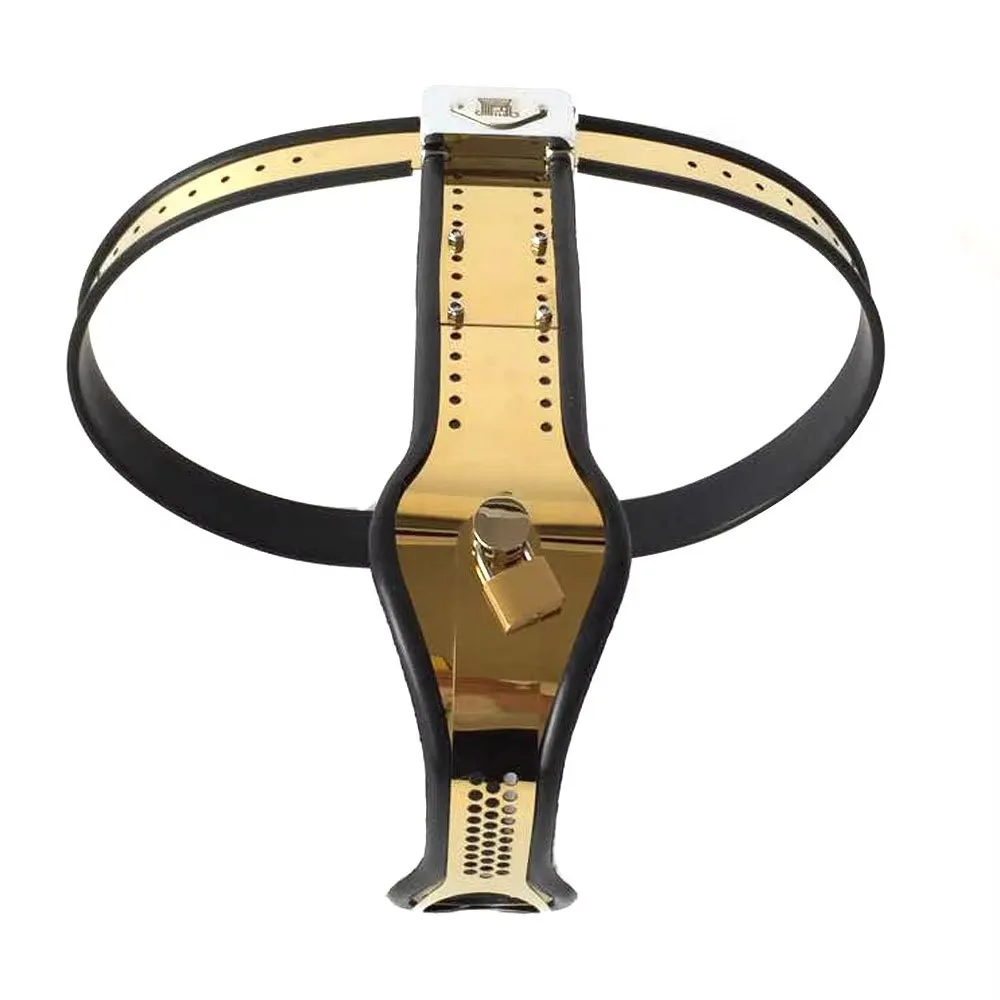 أنثى حزام العفة لعبة الجنس الكبار أنثى T على شكل قفل العفة غير مرئية لعبة الجنس القابلة للإدراج #6