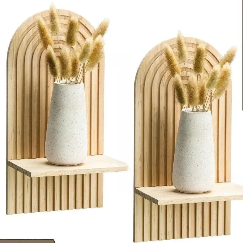 Dried flower small vase rack Nordic style living room room home furnishings wall hanging wall pendant flower arrangement bedroom