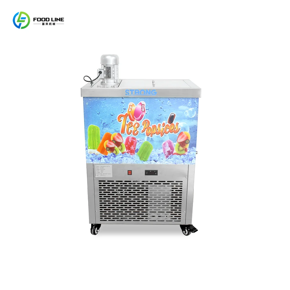 Customized New Electric Automatic Multi-function Maker Commercial Ice Cream Popsicle Machine With Milk Water Adding Function