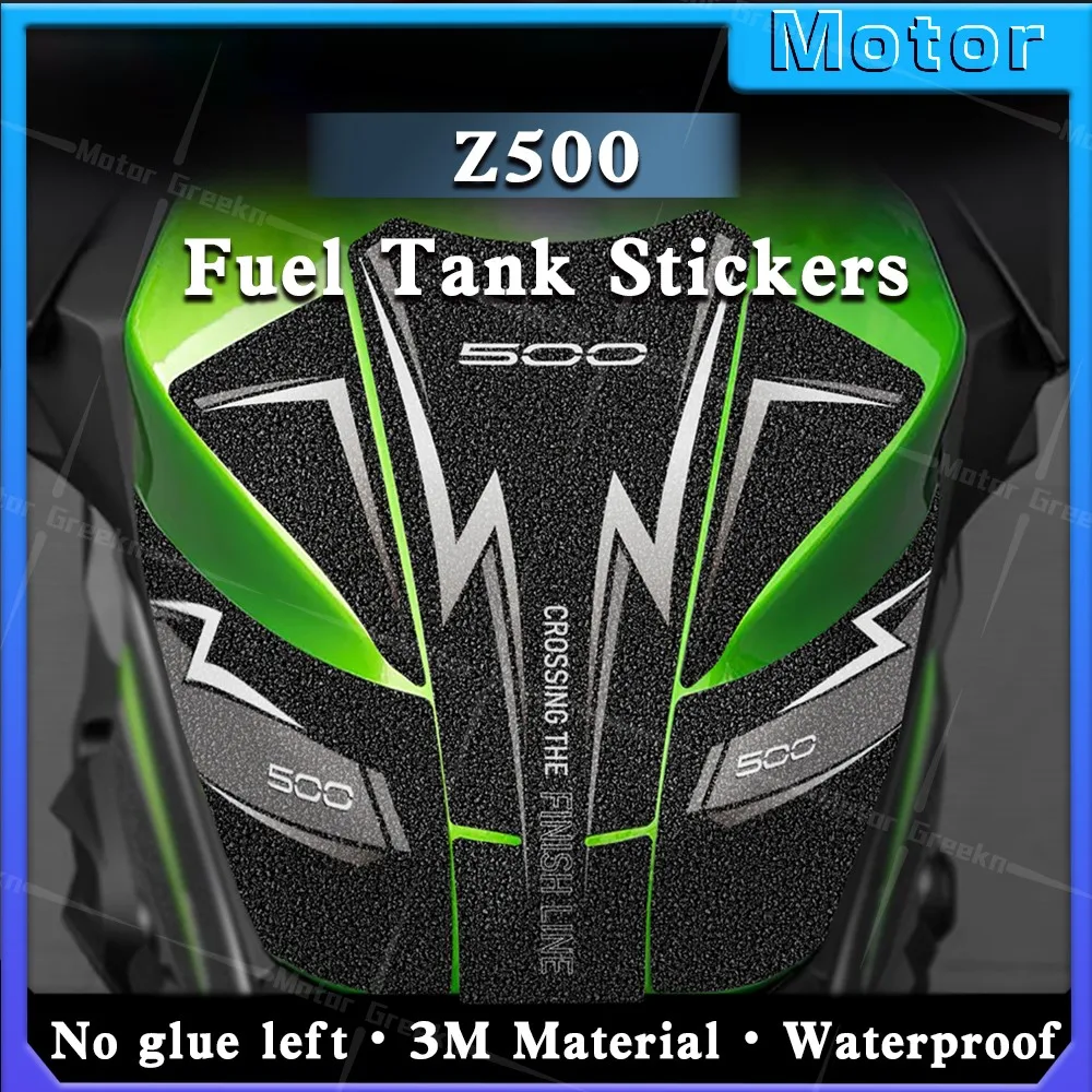 

For Z500 z 500 Z 500 SE 2024 Motorcycle Thick Frosted Fuel Tank Protector Sticker Anti-slip Waterproof Decal Accessories