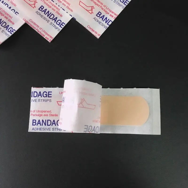 50-500Pcs Waterproof Band-Aid Skin Bandages First Aid Wound Adhesive Plaster Home Travel Outdoor Camp Emergency Kits view 3