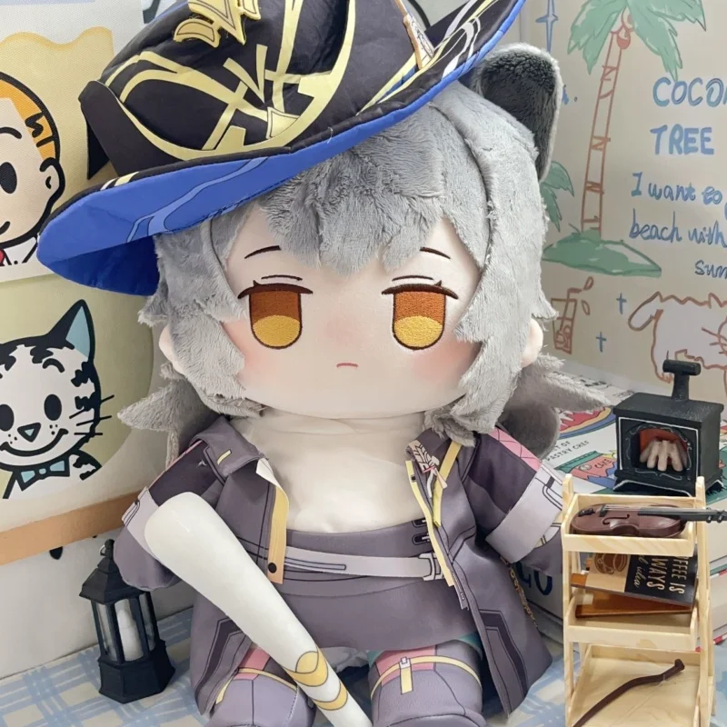 40CM Honkai: Star Rail Trailblazer Attributes Soft Plush Doll Body Dress Up Stuffed Toys Sitting Posture Figures Pillow Gift