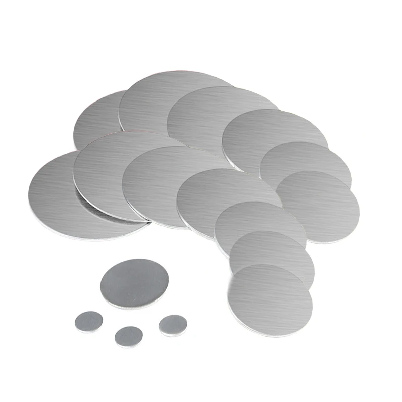 1 قطعة القرص الفولاذ المقاوم للصدأ 304 الفولاذ المقاوم للصدأ لوح فولاذي مستدير قطر 50 مللي متر-100 مللي متر سمك 0.5 ~ 2 مللي متر قرص طوقا معدني مسطح