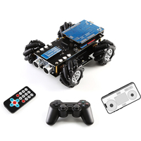 Smart Robot Starter Kit For Arduino Programming Mecanum Wheel Chassis Car Kit Smart Car Kit For Arduino Education Robot Car Kit