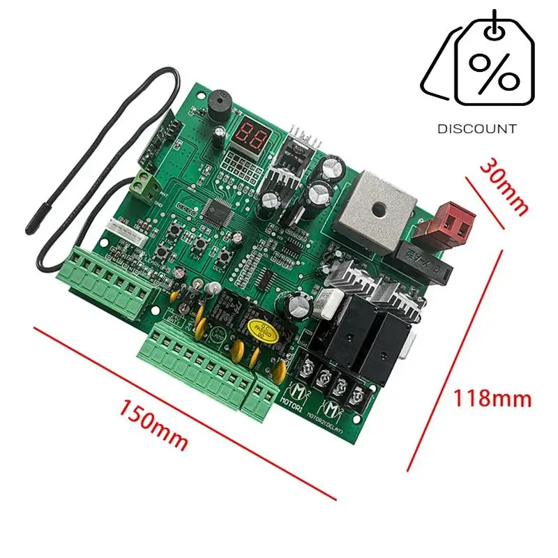 سرعة اللوحة الأم للتحكم في الباب ABMF - توصيل وتشغيل قابل للتعديل للوحة محرك باب المرآب