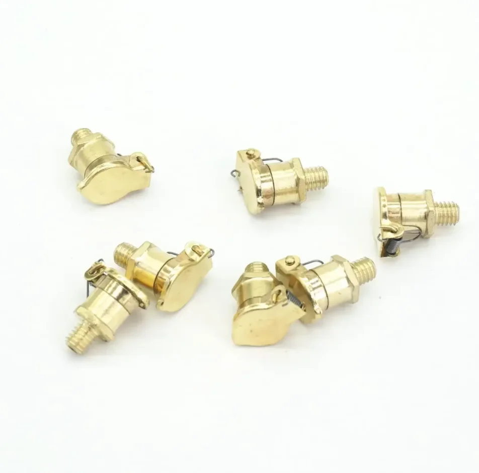 M6 M8 M10-M16 1/8 "1/4" BSP Männlich Messing Überzogene Zink-legierung Öl Tasse Öl Port Öler Flip cap Abdeckung Für Motor Tretlager – Detail 3