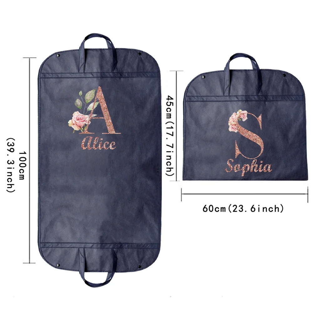 Personalized Customized Hanging Durable Clothes Storage Dust-proof Clothes Cover Bag Fully Enclosed Clothes Cover with Zipper