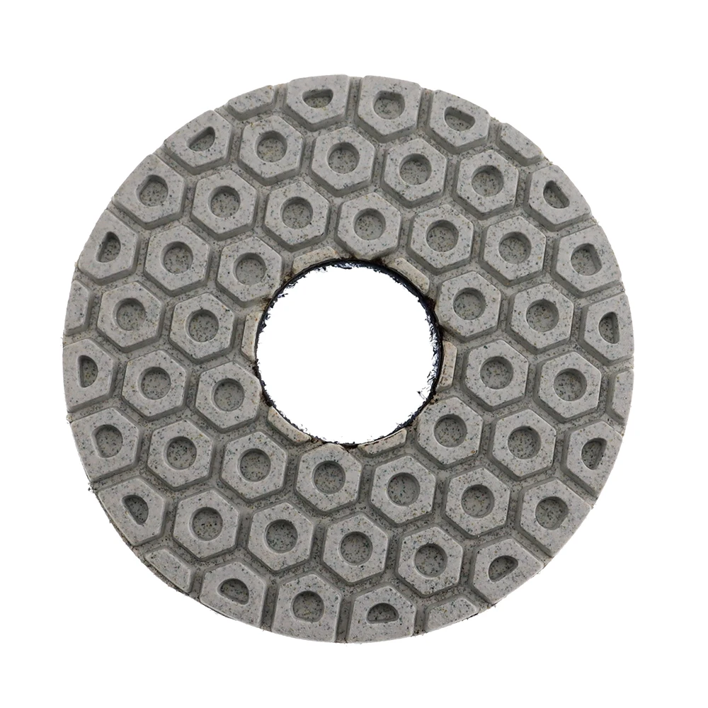Imagem -03 - Conjunto Super Polegada Almofadas de Polimento Diamante Seco Molhado 125 mm Almofada de Polimento para Granito Pedra Mármore Concreto Moagem Discos Peças