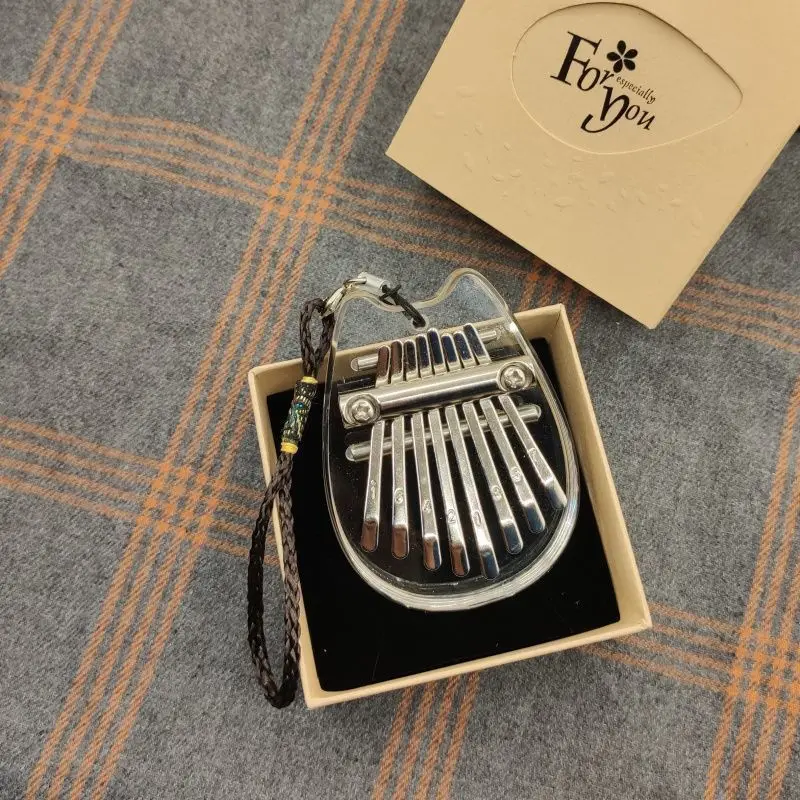 بيانو كاليمبا صغير بإصبع 8 نغمات، بيانو إبهام متخصص للمبتدئين، لعبة لطيفة هدية آلة موسيقية للأطفال #5