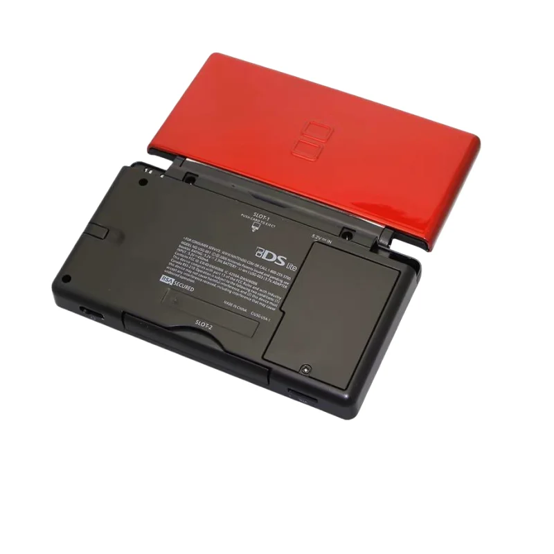 NEW Black Housing Protective Plastic Shell For NDS Lite Console Replacement Faceplate Botttom Case With Button For DS Lite DSL