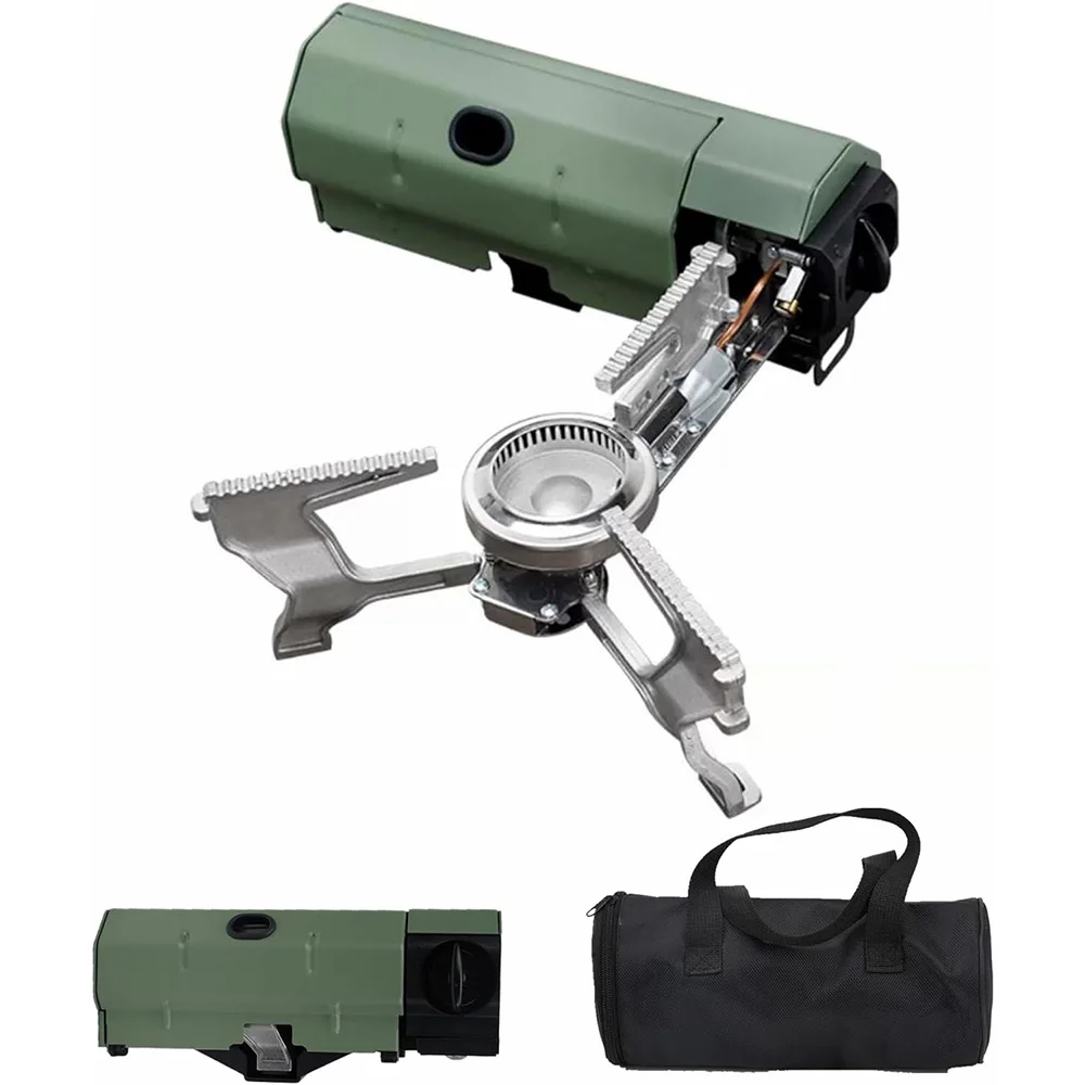 Manufacturer's Portable folding Mini Gas Stoves Ultralight Windproof New Design Outdoor Camping Equipment Cooking Picnics Travel