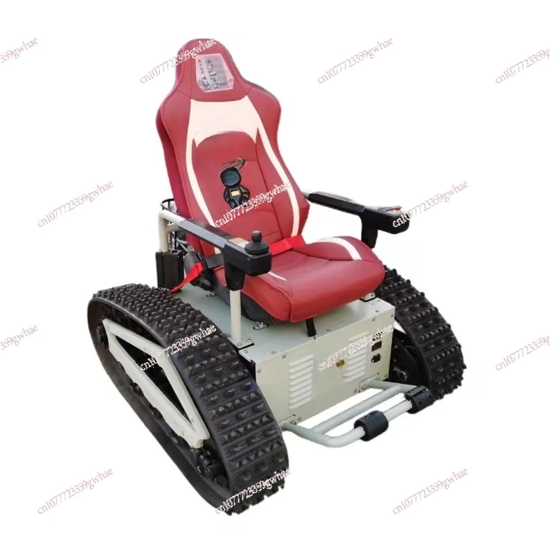 vehicle Rubber Track Triangle Wheelchair off road all terrain ATV sightseeing electric vehicle