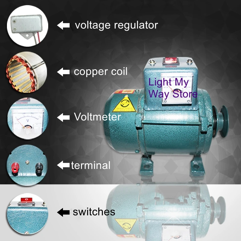 

Belt type 220V diesel engine lighting generator 1000W small engine household pure copper wire gasoline engine