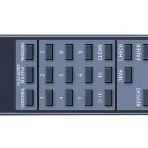 

RM-D420 Universal Remote Control for Sony CDP-195 CDP-213 CDP-261 CDP-297 CDP-36 CDP-361 CD Players Replacement Remote