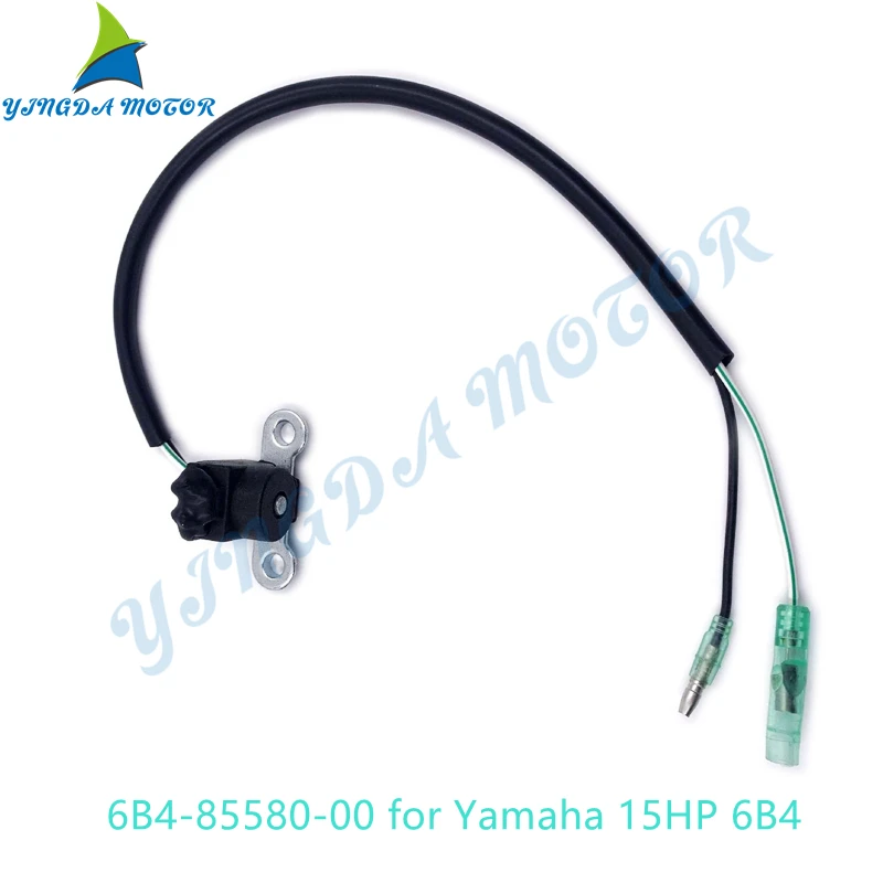 63V-85580-00 63V Version and 6B4-85580-00 6B4 Version Pulser Coil Assy Replaces For 2 Stroke 9.9HP 15HP Yamaha Outboard Motor