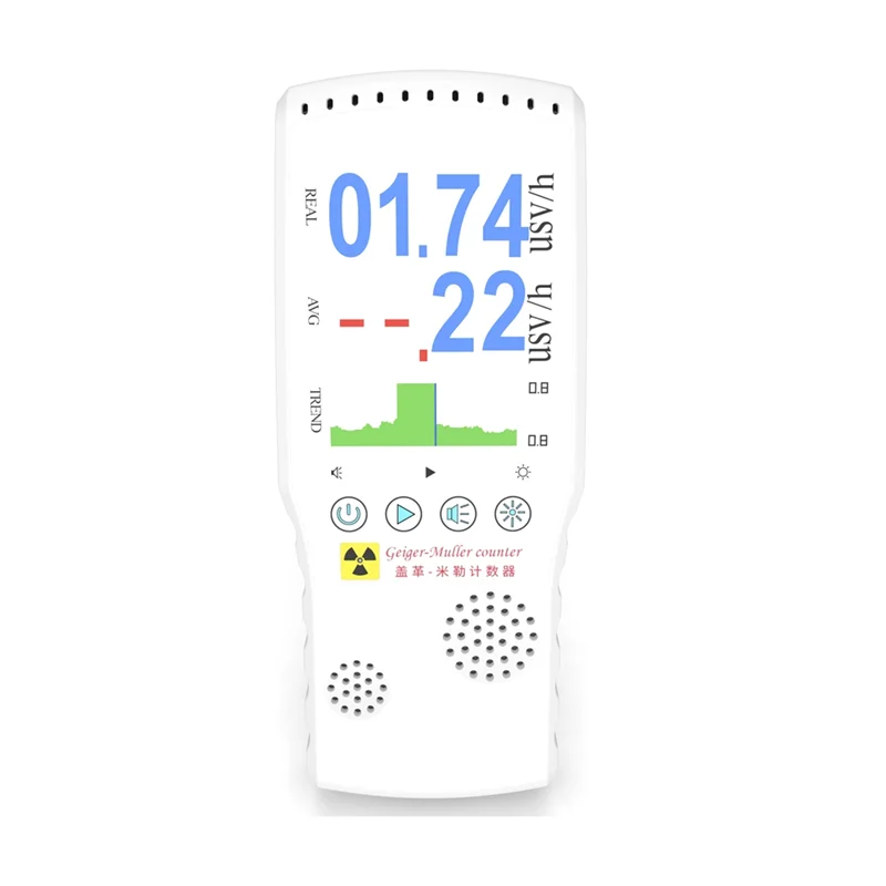 

AIR-02 Radiation Nuclear Detector EMF Tester Full-Functional Geiger Counter Tester New Environmental Detector