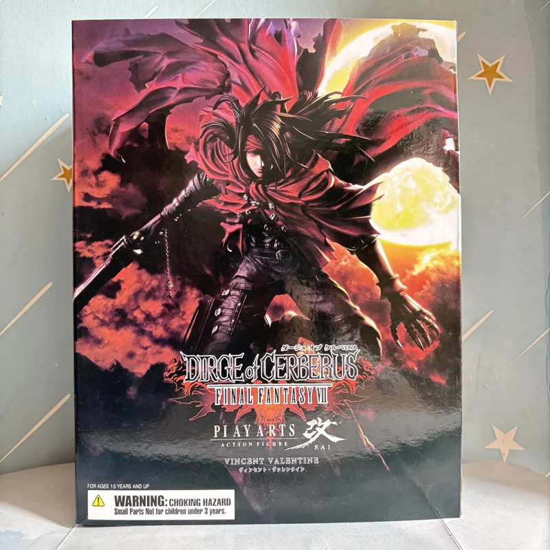 

Dirge of Cerberus: Play Arts PA Аниме Винсент Валентина Фигурка Play Art Kai Коллекционная модель игрушки Кукла в подарок 27 см