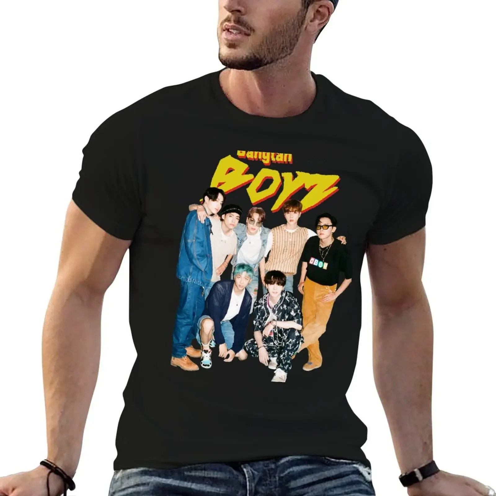 BOYZ WITH FUN T-Shirt new gifts and t-shirts vintage anime shirt men t shirts