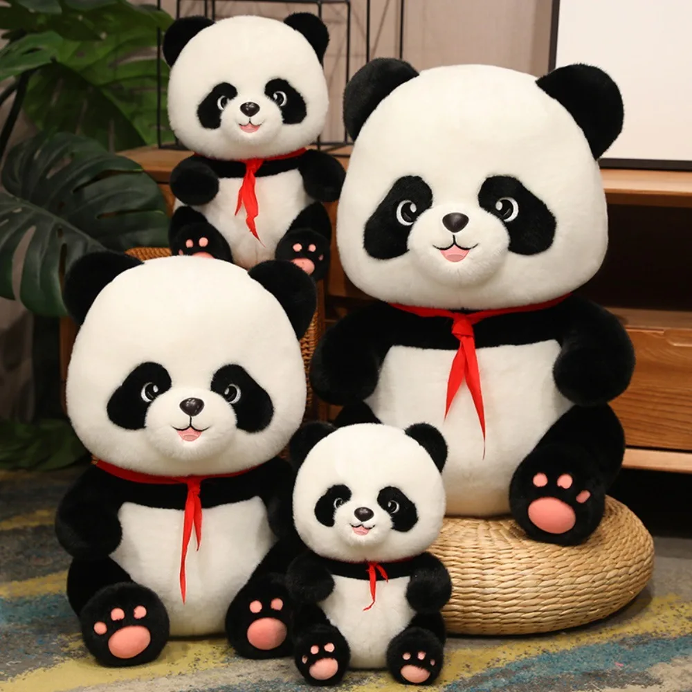 Stuffed Panda Plush Doll Cartoon Animals Plush Animals Pandas Stuffed Toy Soft Kawaii Stuffed Panda Animal Doll Birthday Gift