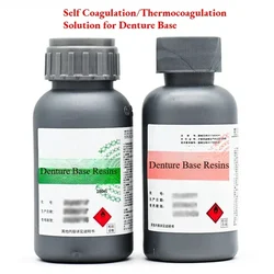 100ml Dental Monomer Acrylic Liquid Heat Cured Denture Base Oral Materials Make Full Partial Denture Repair Laboratory Supplies