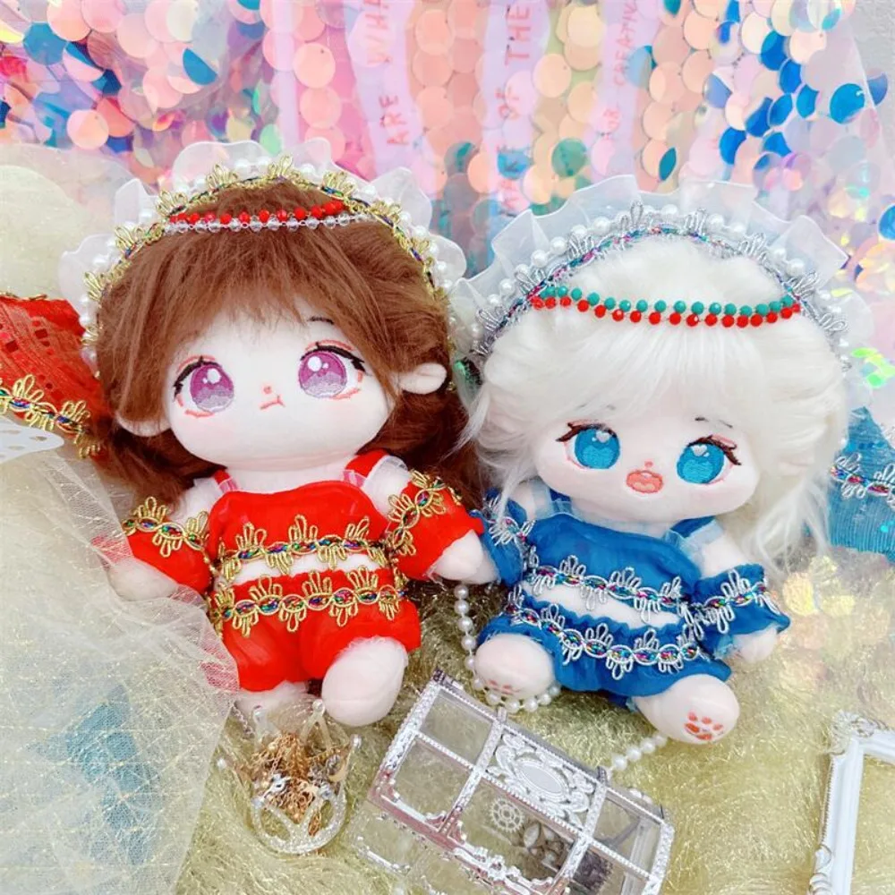 

Stuffed Clothes Dancing Lady 20cm Cotton Clothes Western Regions Dress Cotton 's Clothes Skirt Mini Clothes 20cm Cotton