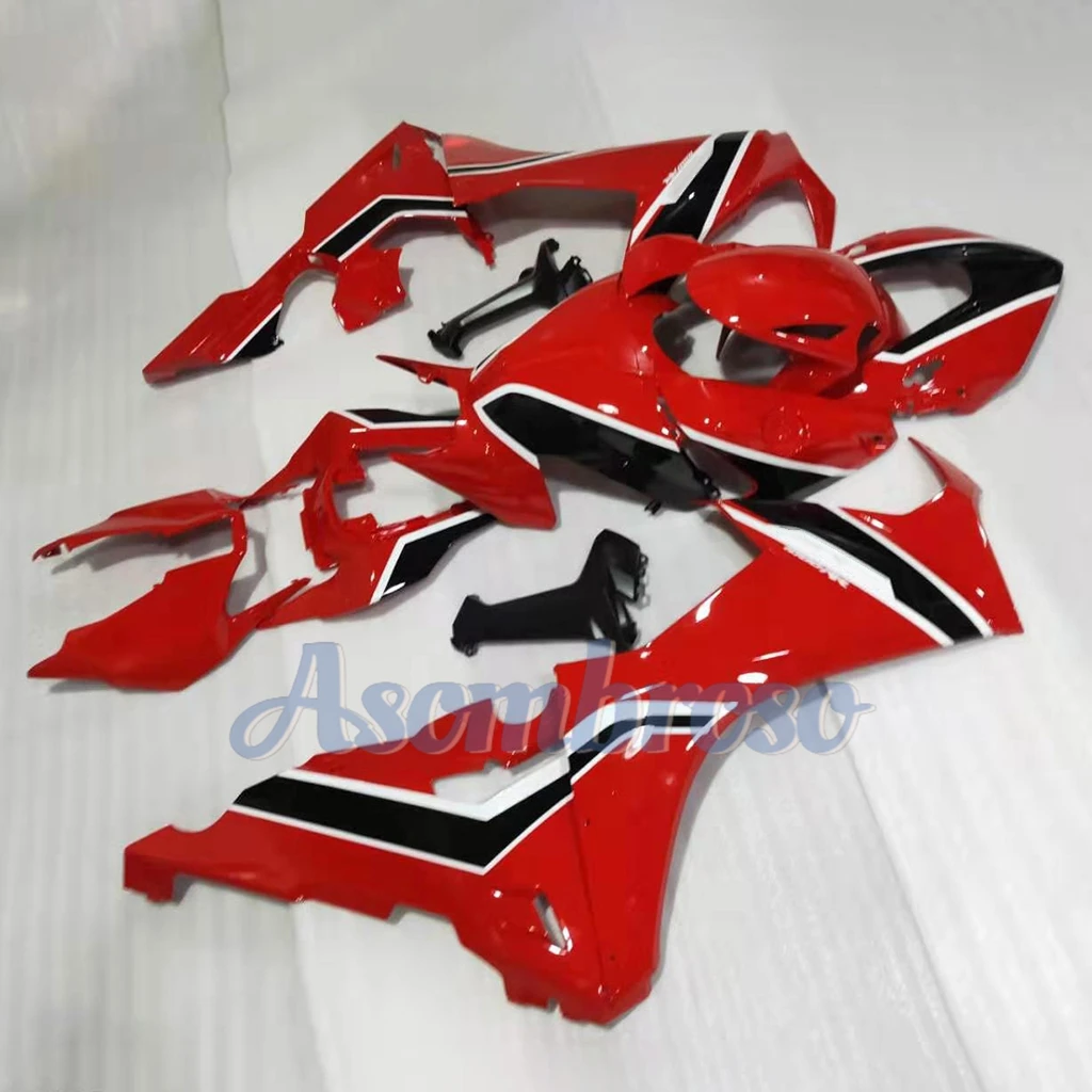 Great Quality Plastic Fairing Kit For CBR1000RR 2017 2018 2019 CBR1000 RR CBR 1000RR Moto Bike Universal Bodys red/black