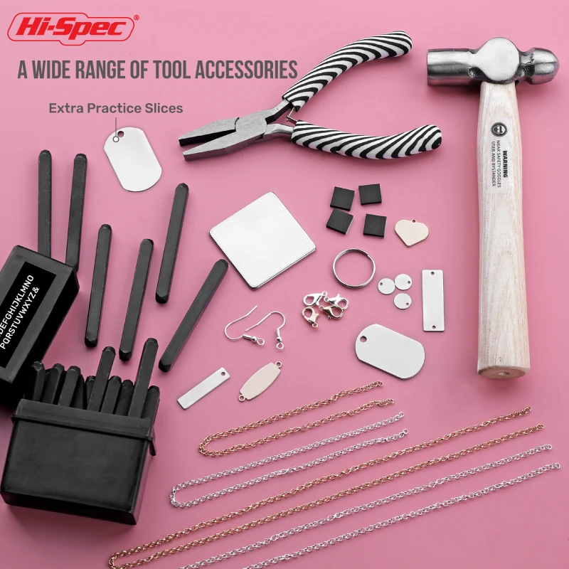 Hi-Spec 얼룩말 패턴 DIY 수제 조합 세트, 수공구 세트 키트, 플라이어 그릴, 레이디 가정용 수리 도구 세트, 38pc